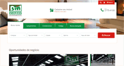 Desktop Screenshot of dmimoveis.com.br