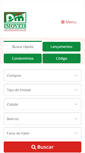 Mobile Screenshot of dmimoveis.com.br